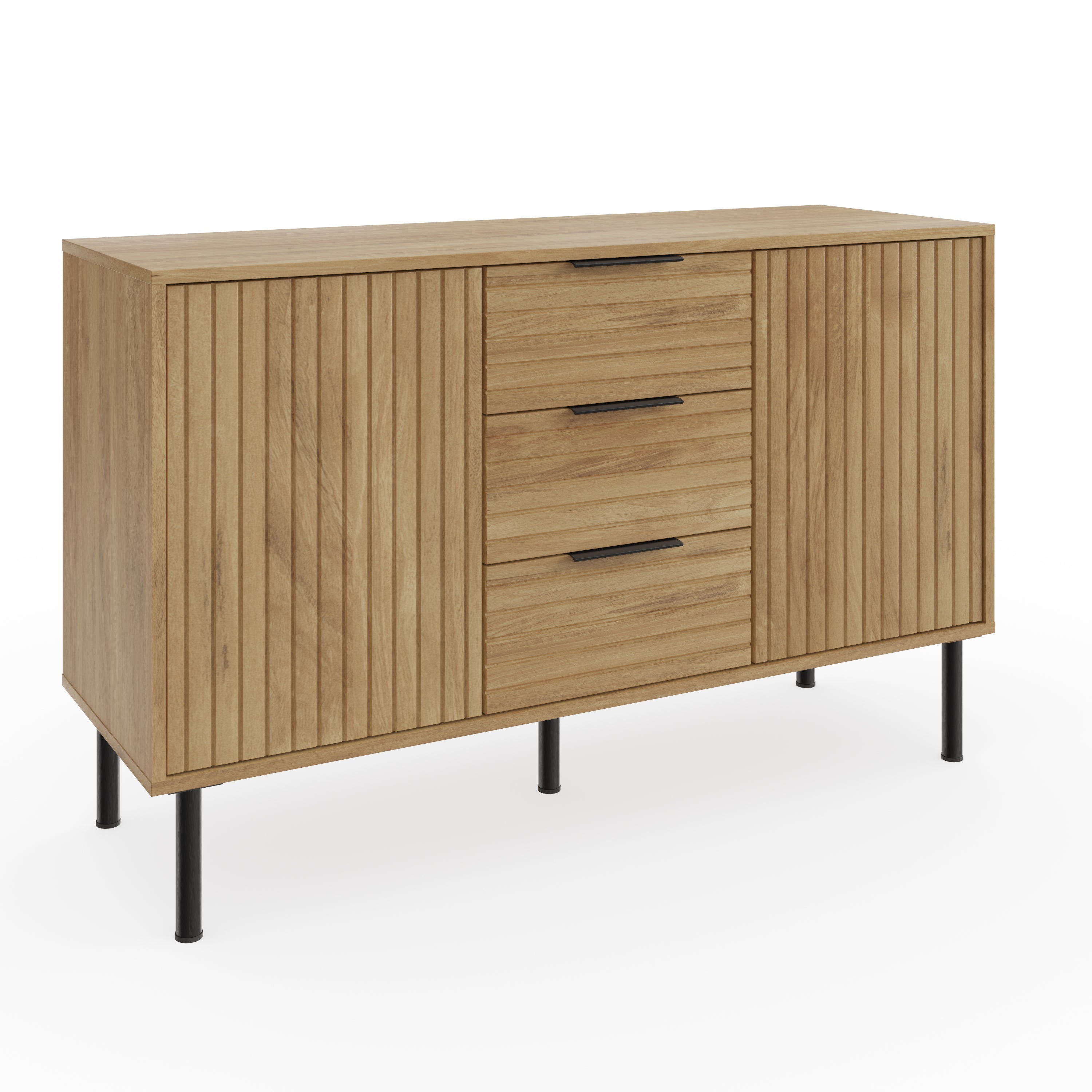 Nervata Sideboard Oak – GFW, view 5