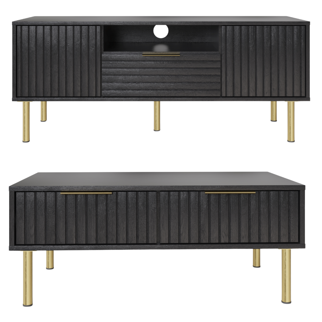 Nervata Coffee Table Black – GFW, view 8