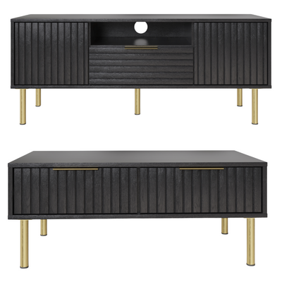 Nervata Coffee Table Black – GFW, view 8