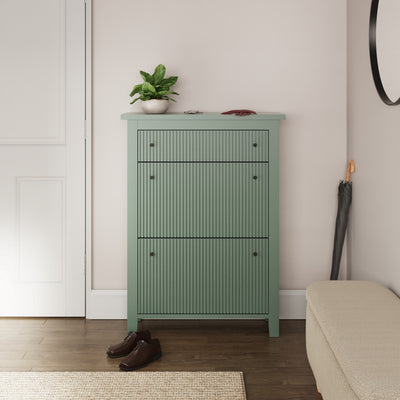 Garrucha Deluxe Shoe Cabinet – Dowager Green