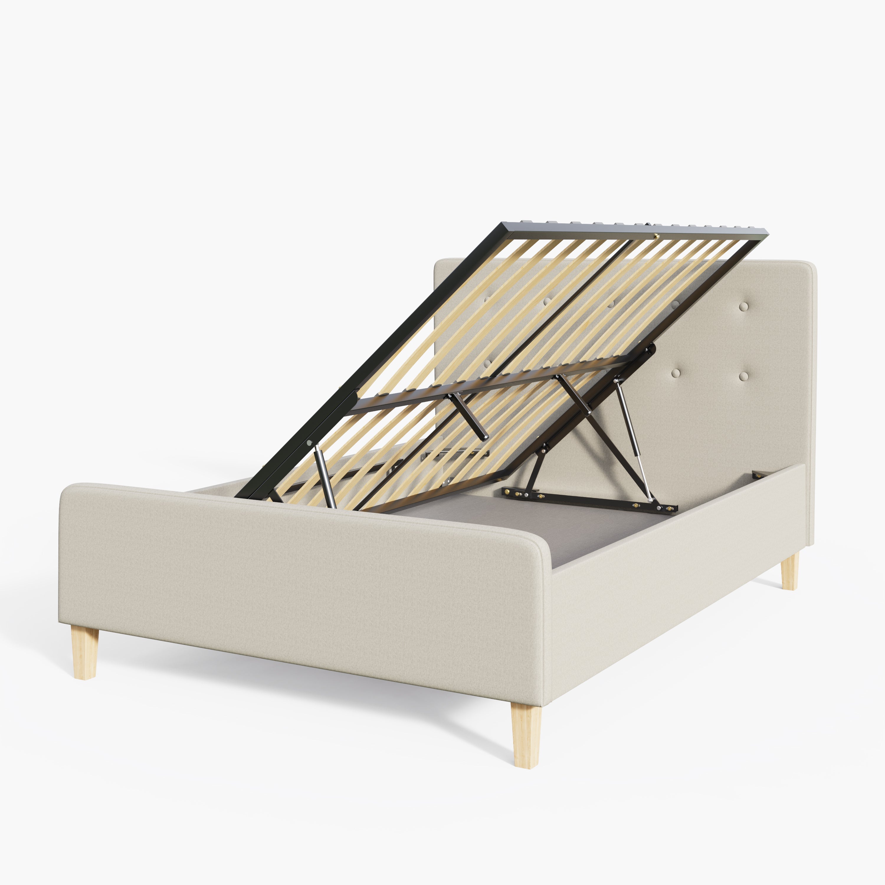 Ashbourne Ottoman Bed Natural – GFW, view 20