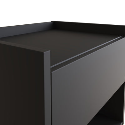 Harmony Wall Mounted Pair Of Bedside Tables Anthracite - GFW – GFW, view 4