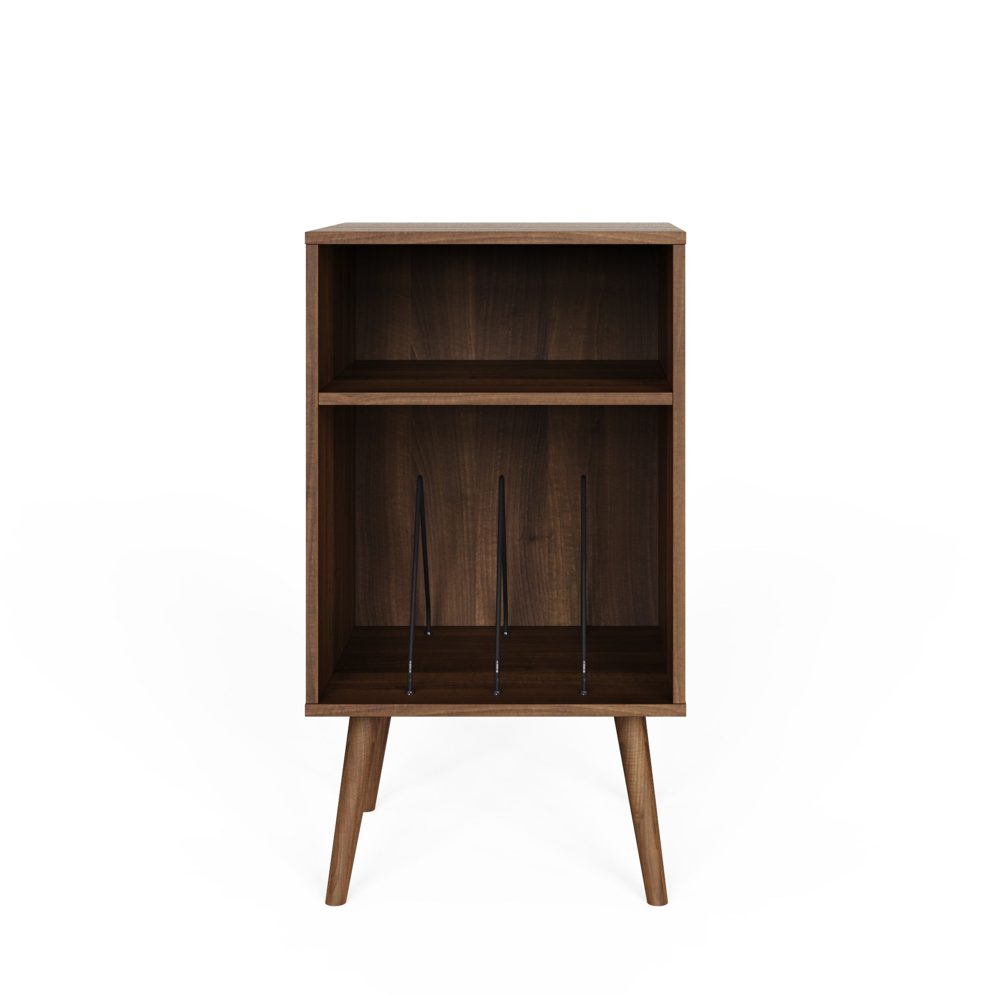 Jaxon Compact Open Turntable Stand – Walnut