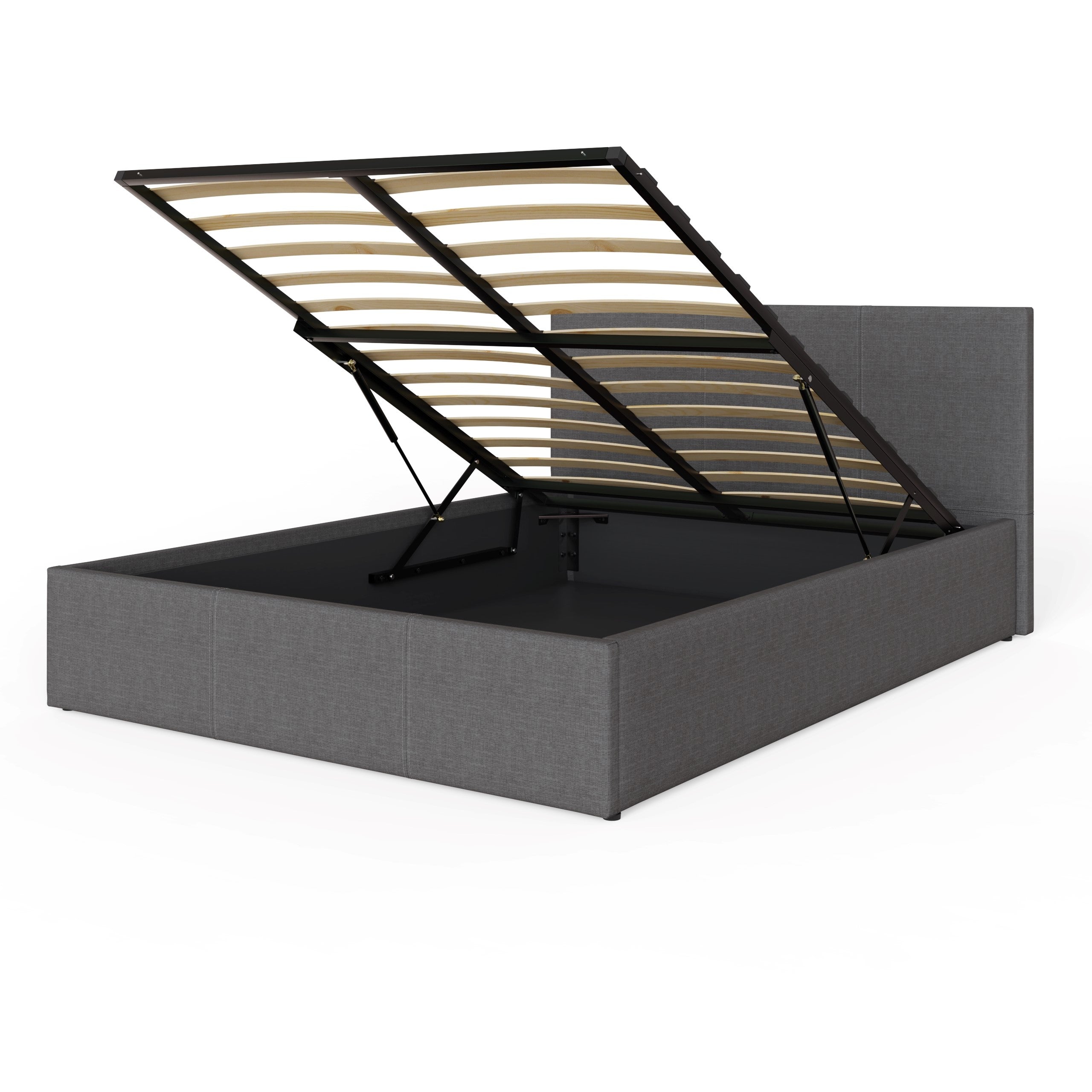 End Lift Ottoman Bed Grey – GFW, view 13