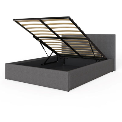 End Lift Ottoman Bed Grey – GFW, view 13