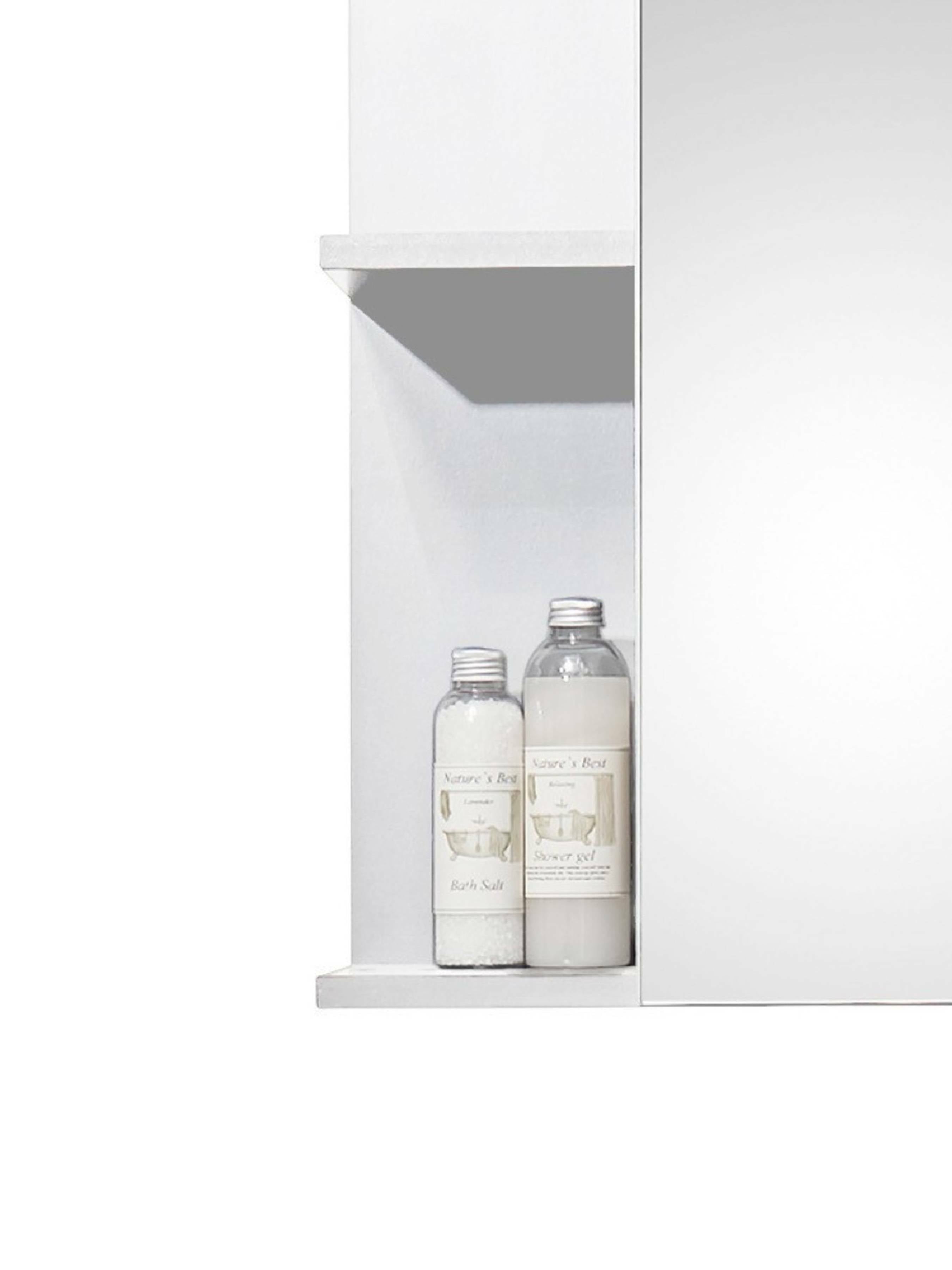 Mandy 1 Door Mirrored Cabinet – Julian Bowen, view 4