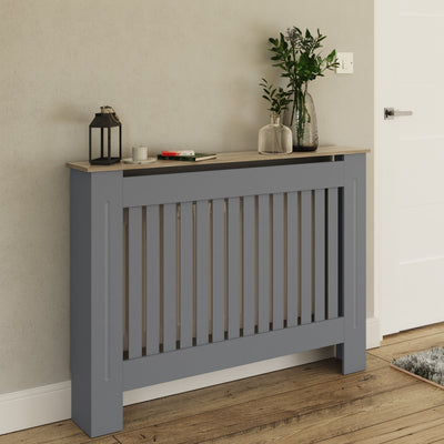 Longslow Radiator Cover Medium Grey – GFW, view 2