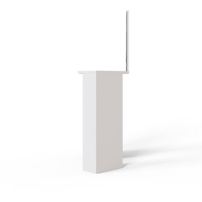 Frances Corner Dressing Table White – GFW, view 5