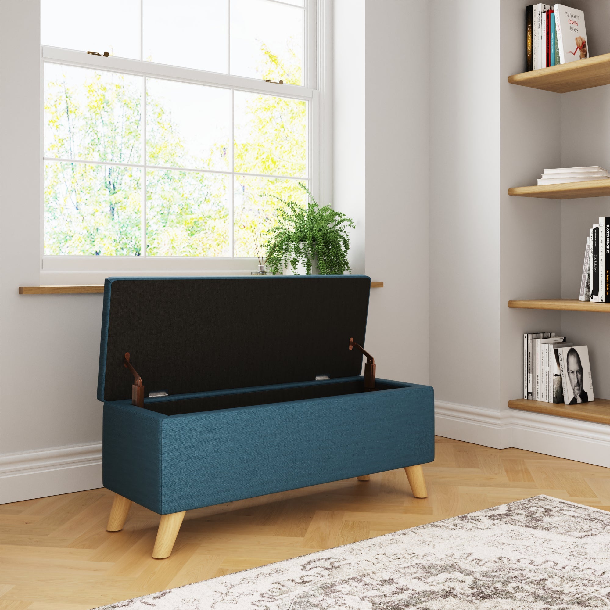 Secreto Ottoman Teal – GFW, view 3