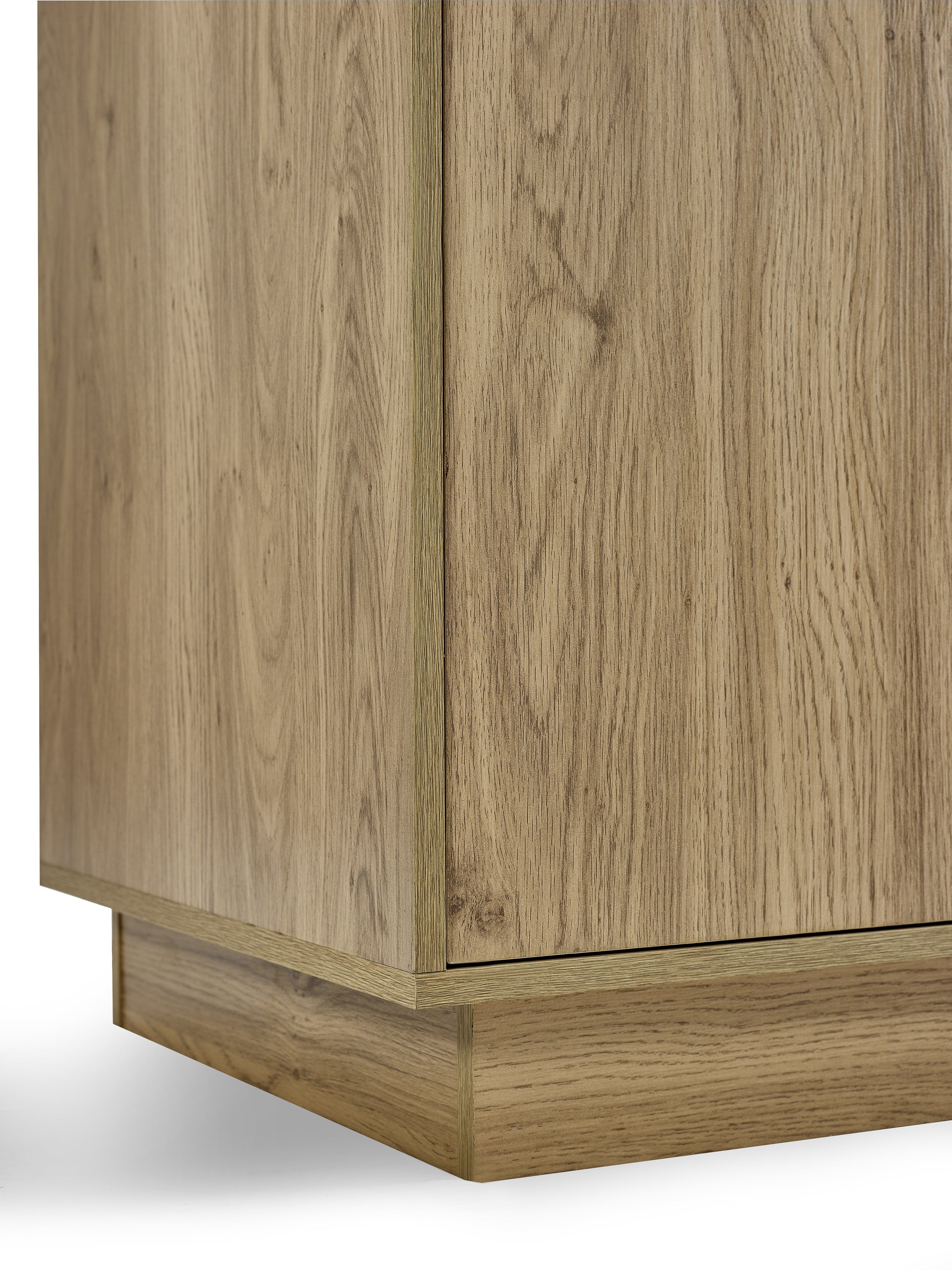Ingrid 2 Door Wardrobe Oak – Julian Bowen, view 9