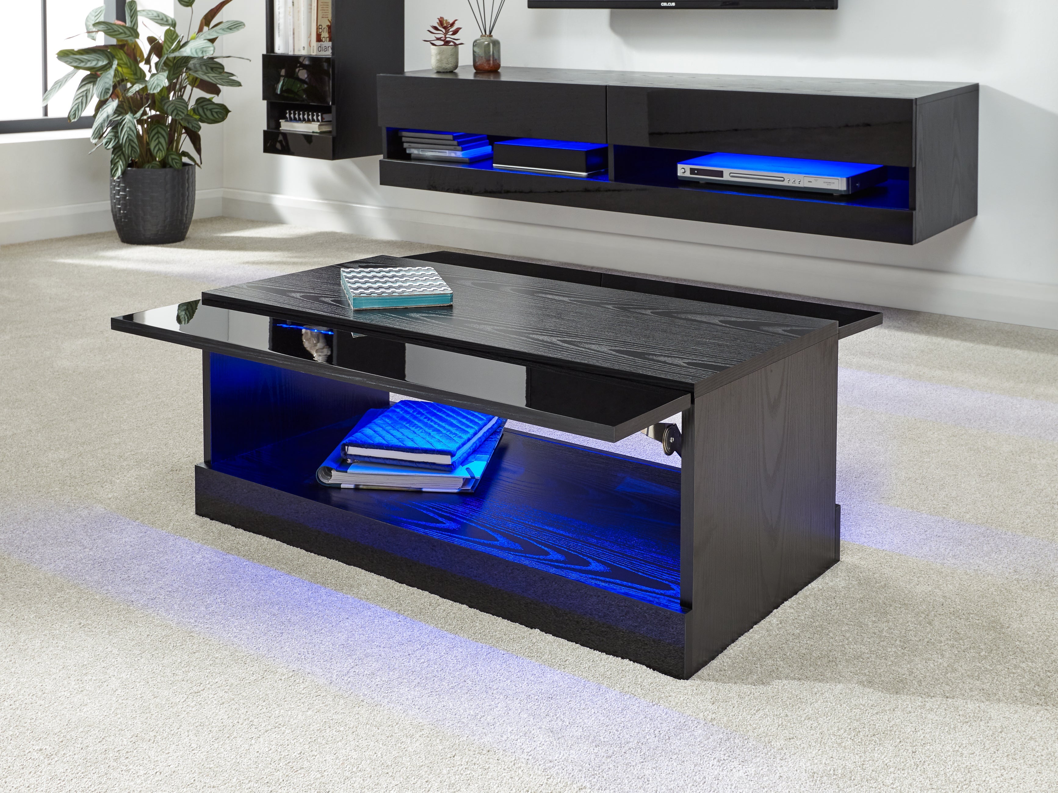 Galicia Coffee Table Black – GFW, view 3