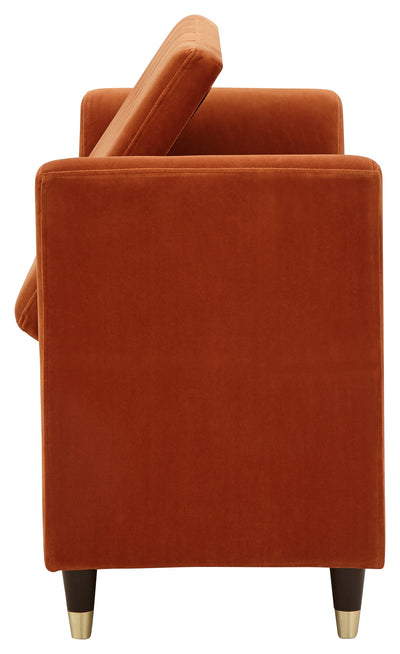 Genoa Window Seat Russet Fabric – GFW, view 13
