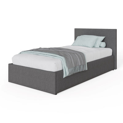 End Lift Ottoman Bed Grey – GFW
