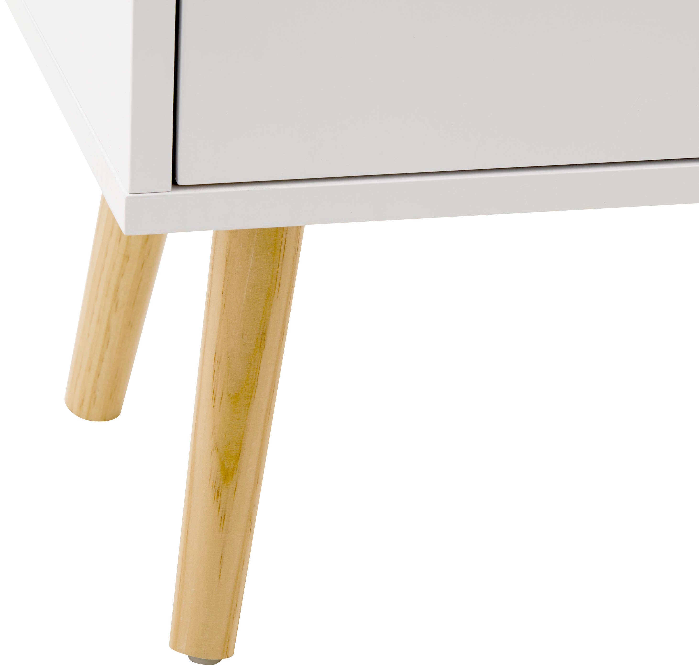Nyborg 2+2 Drawer Chest – White