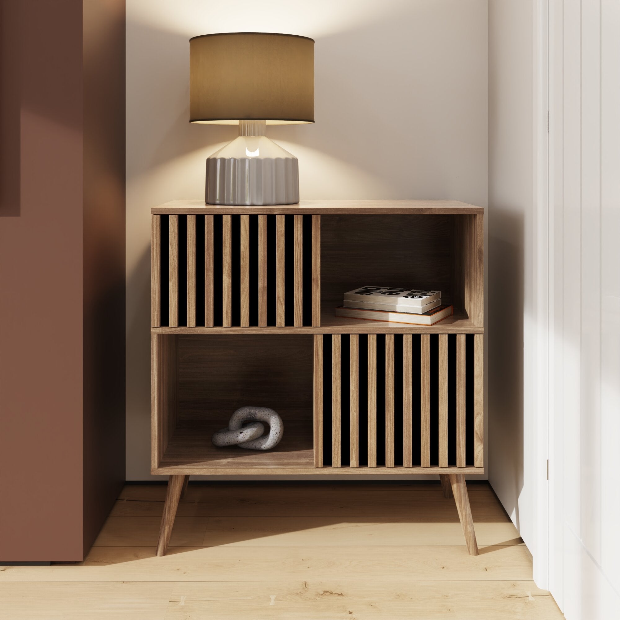 Rowan Compact Sideboard Oak – GFW, view 3
