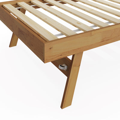 Madrid Wooden Trundle Only Oak – GFW, view 5