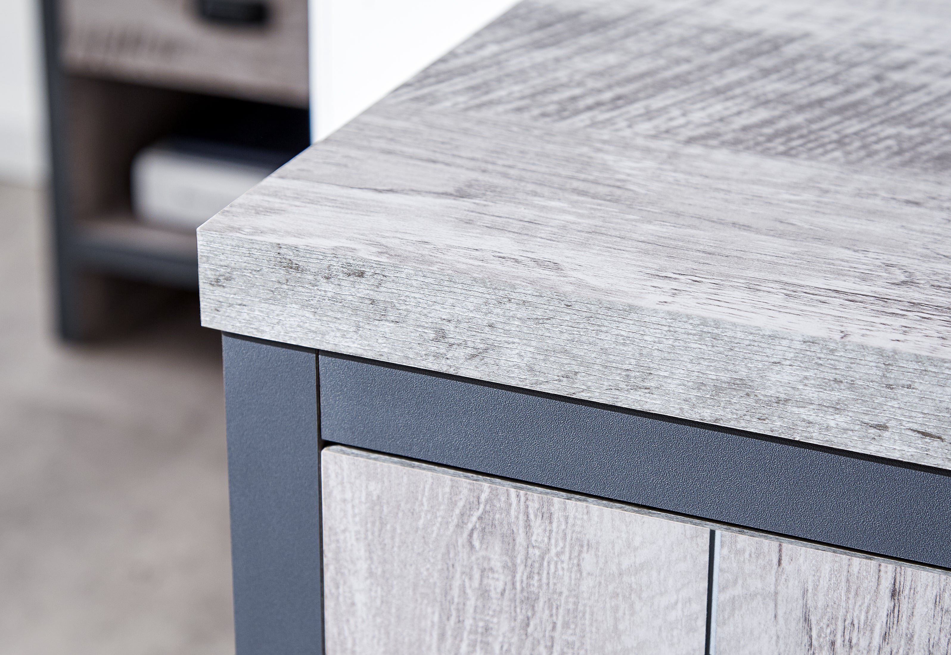 Boston 2 Door 3 Drawer Sideboard – Grey