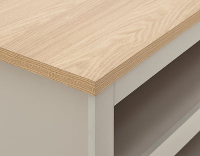 Lancaster Simple Shoe Bench Grey – GFW, view 7