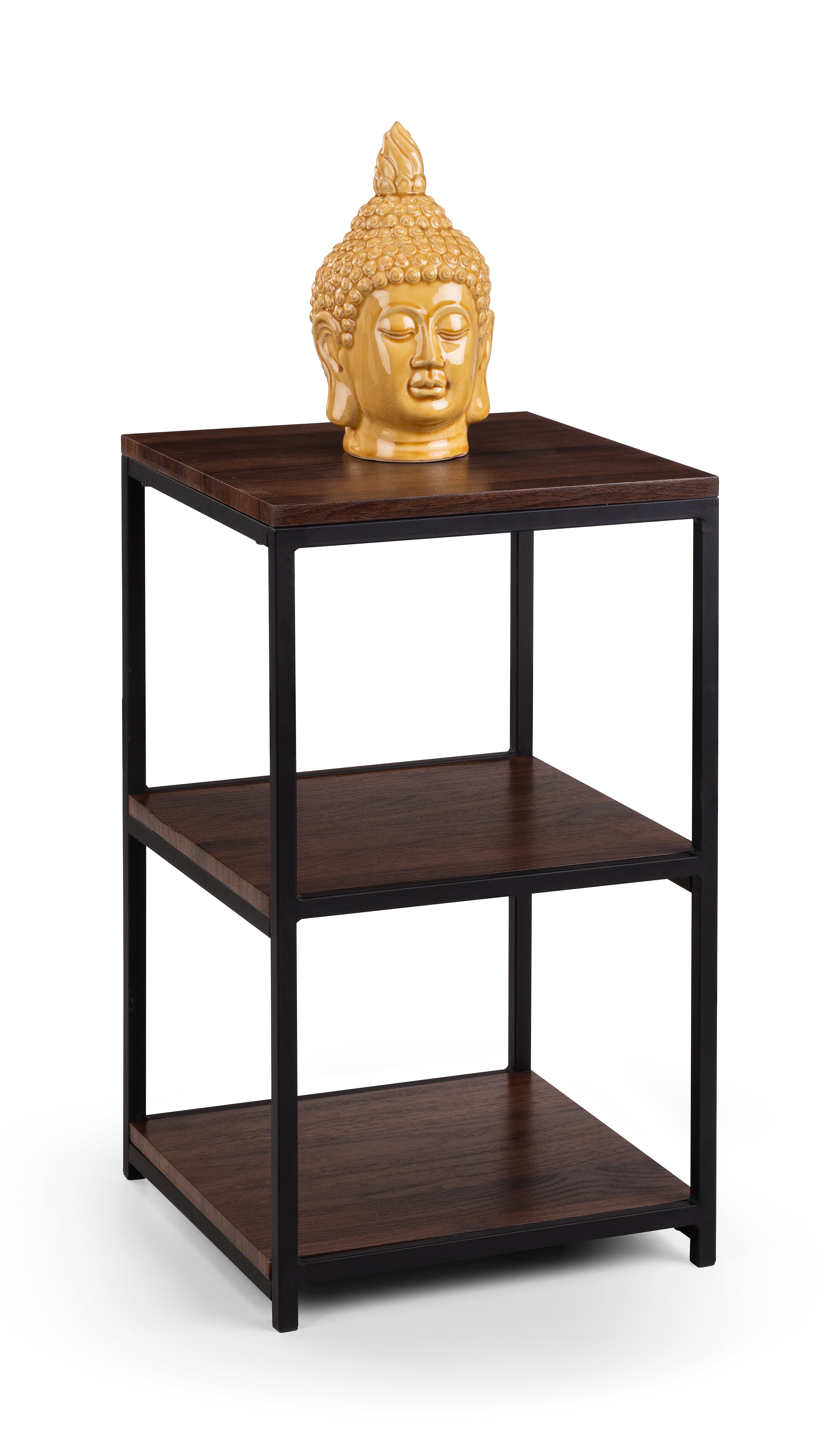 Tribeca Tall Narrow Side Table Walnut – Julian Bowen