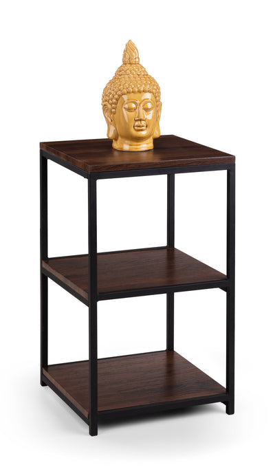 Tribeca Tall Narrow Side Table Walnut – Julian Bowen