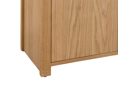 Curve Oak Sideboard – Julian Bowen, view 5