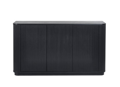Louis Fluted Sideboard - Black – Julian Bowen, view 3