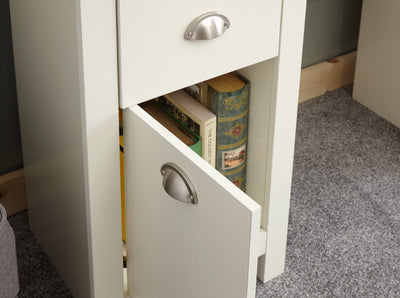 Lancaster Study Desk Cream – GFW, view 7