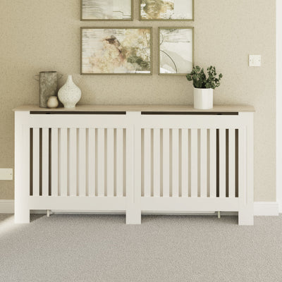 Longslow Radiator Cover Extra Large White – GFW, view 2