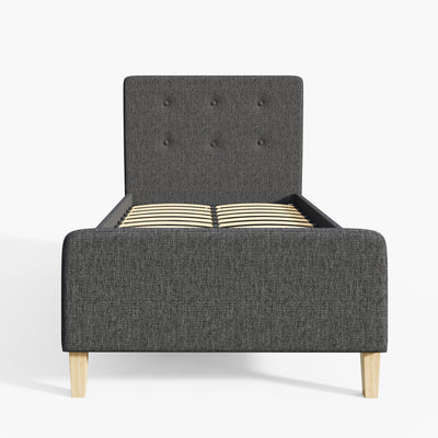 Ashbourne Ottoman Bed Dark Grey – GFW, view 10