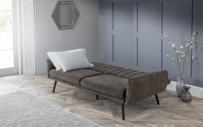 Afina Sofabed - Grey – Julian Bowen, view 3