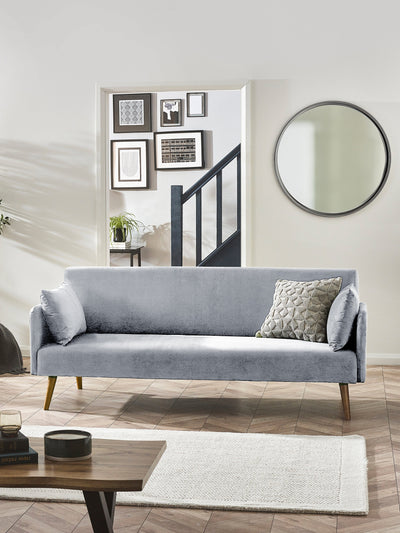 Andi Sofa Bed - Grey – Julian Bowen, view 3