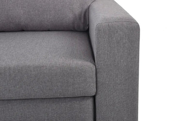 Angel Sofabed With Storage - Light Grey – Julian Bowen, view 10