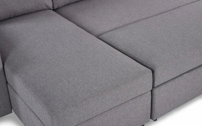 Angel Sofabed With Storage - Light Grey – Julian Bowen, view 13