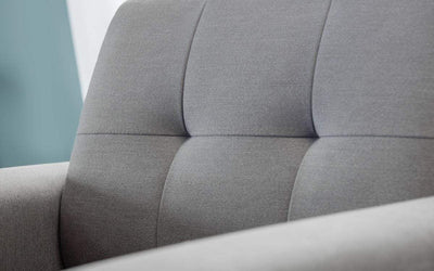 Monza Fabric Sofa Bed - Grey – Julian Bowen, view 4