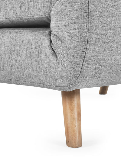 Rowan Single Sofabed - Grey – Julian Bowen, view 7