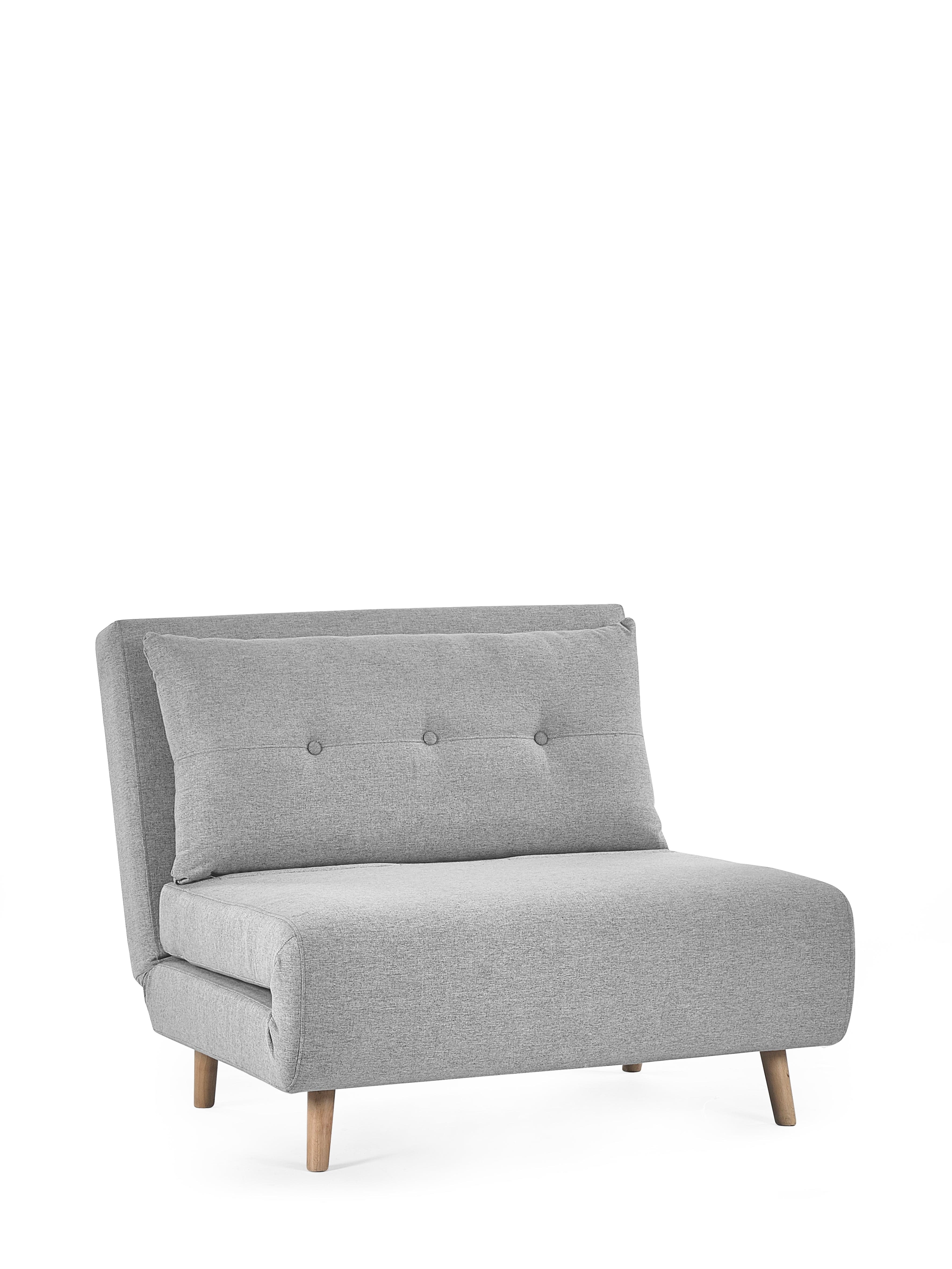 Rowan Single Sofabed - Grey – Julian Bowen