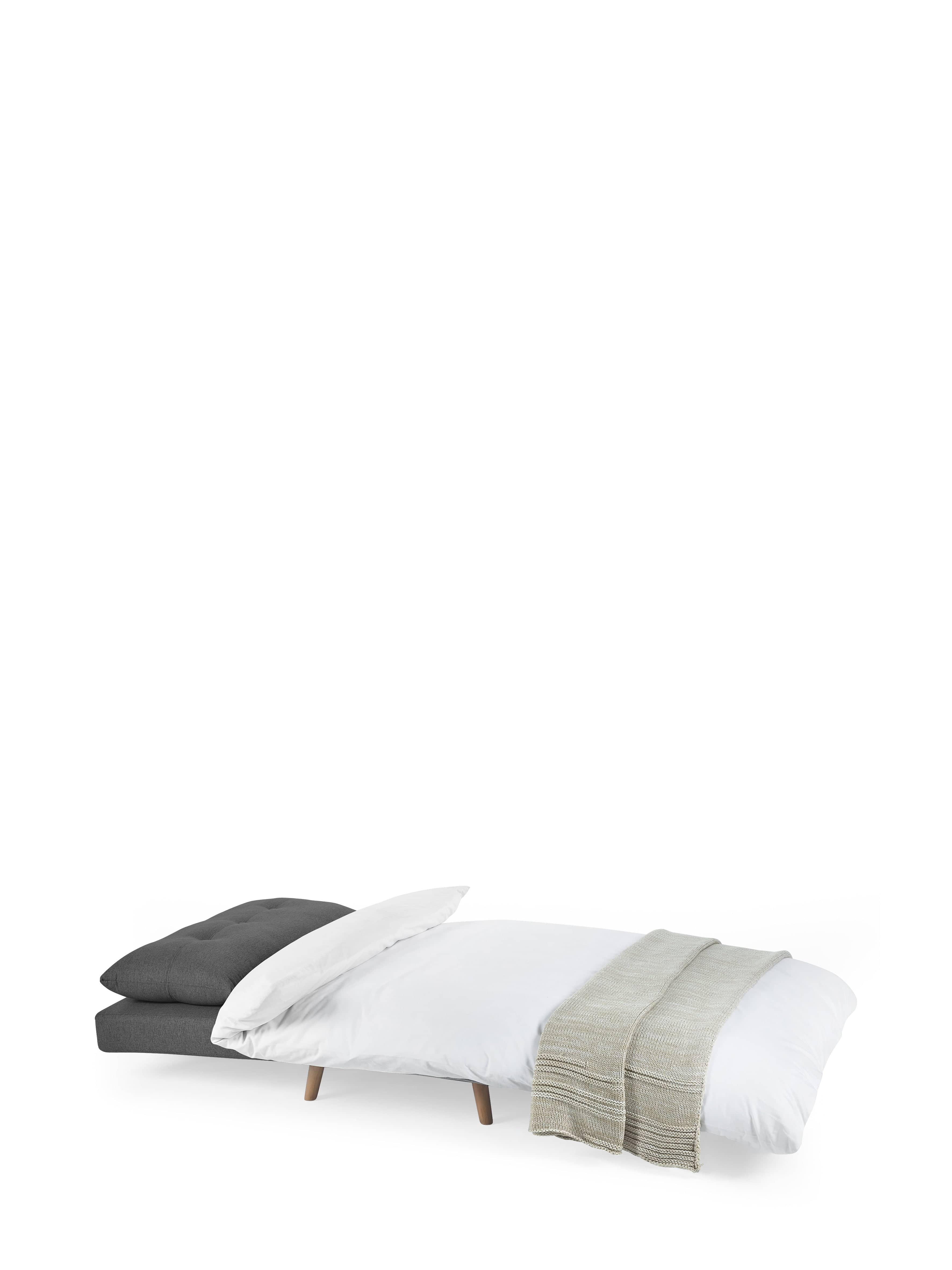 Rowan Single Sofabed - Mid Grey – Julian Bowen, view 5