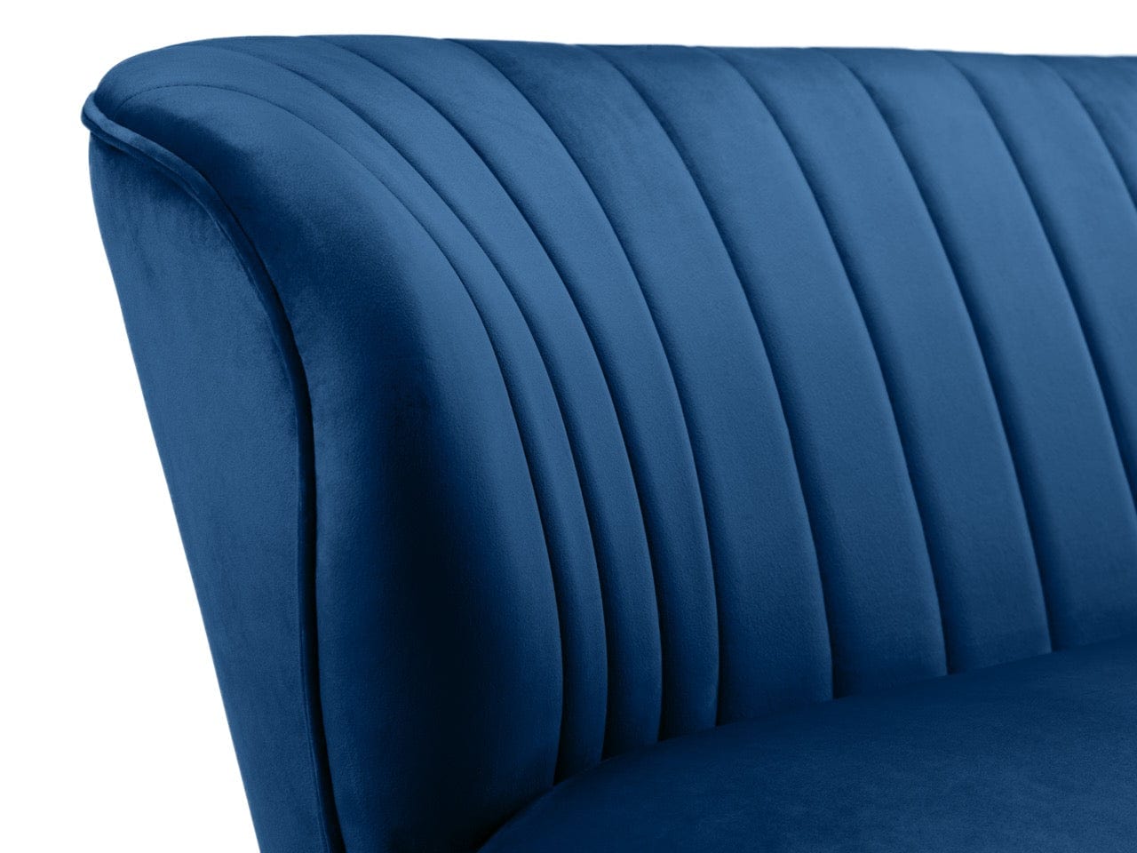Julian Bowen Sofa Coco 2 Seater Blue Bed Kings