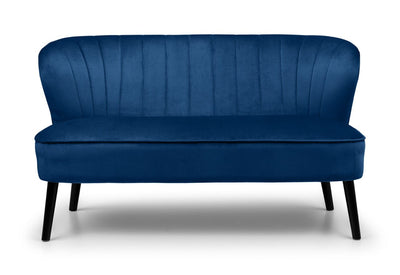 Julian Bowen Sofa Coco 2 Seater Blue Bed Kings
