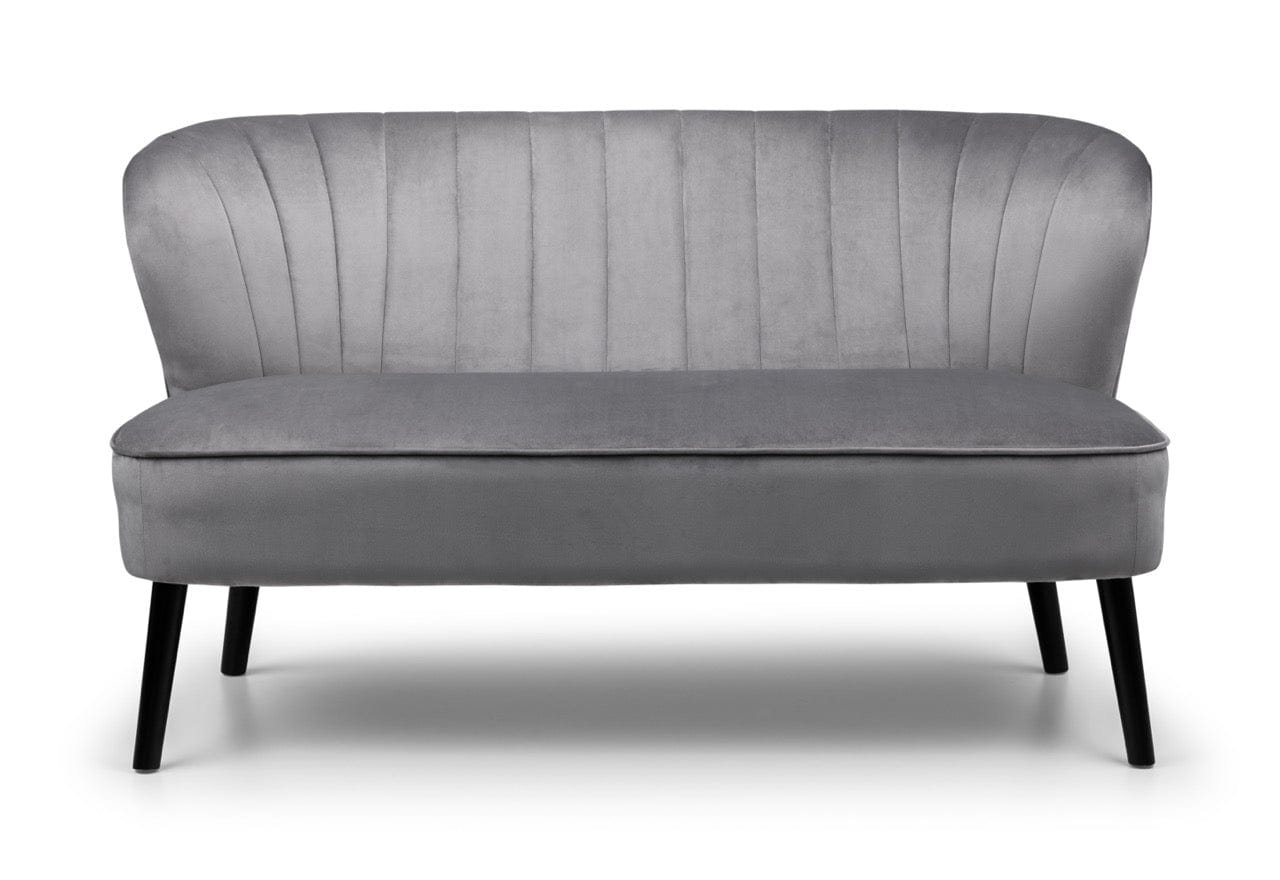 Julian Bowen Sofa Coco 2 Seater Grey Bed Kings