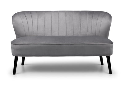 Julian Bowen Sofa Coco 2 Seater Grey Bed Kings