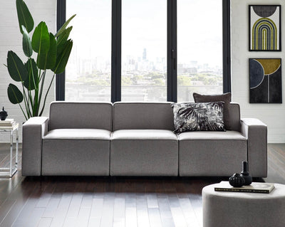 Lago Combination Sofa  - Grey – Julian Bowen, view 4