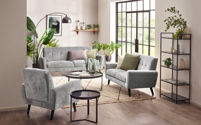 Monza 2 Seater Sofa - Dove – Julian Bowen, view 5