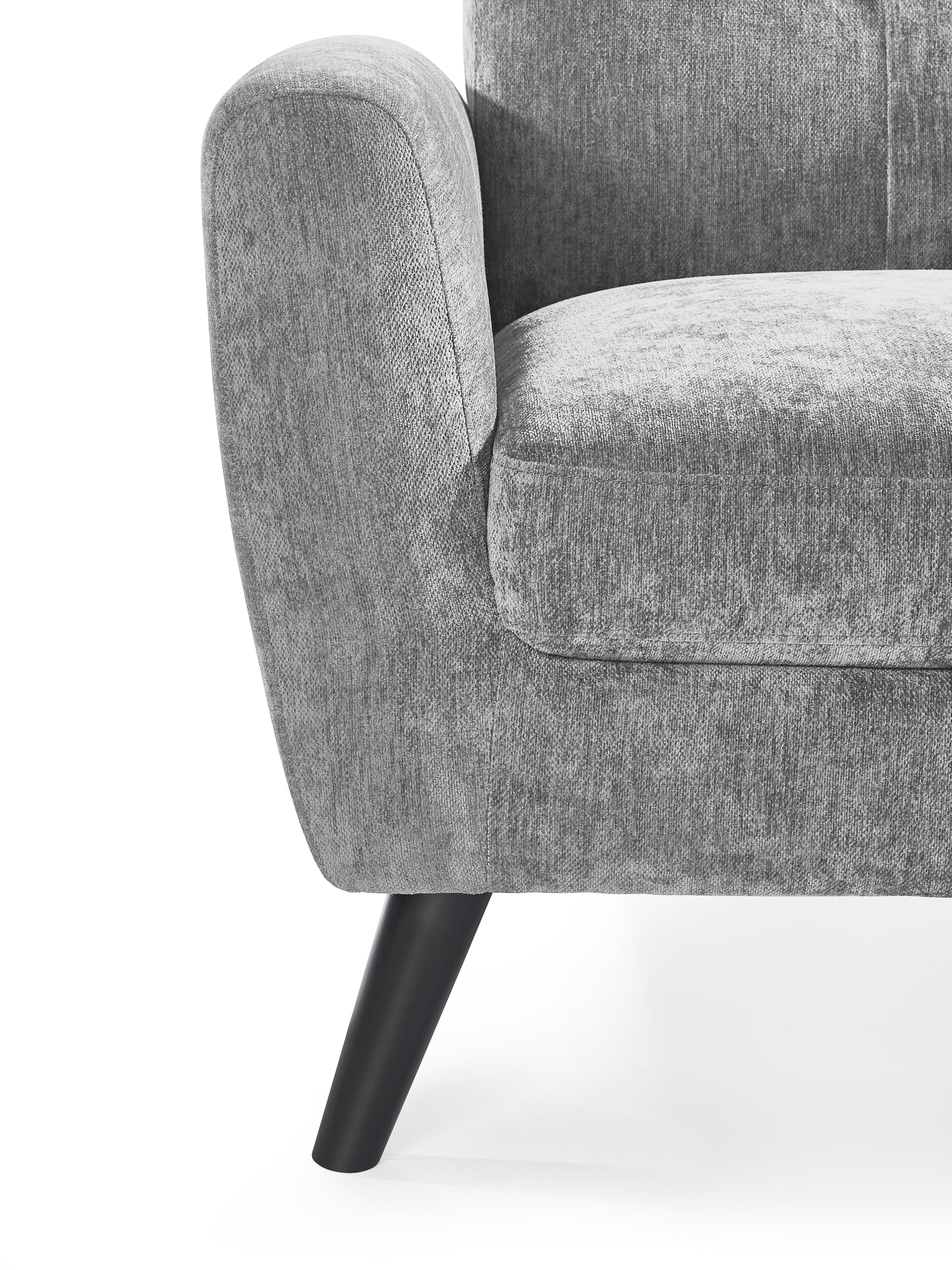 Monza 3 Seater Sofa - Dove – Julian Bowen, view 4