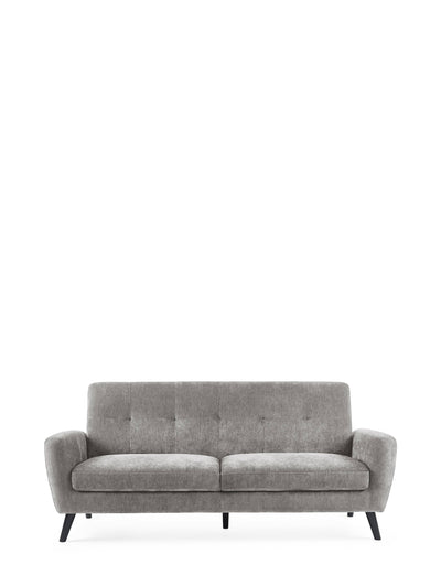 Monza 3 Seater Sofa - Dove – Julian Bowen, view 3