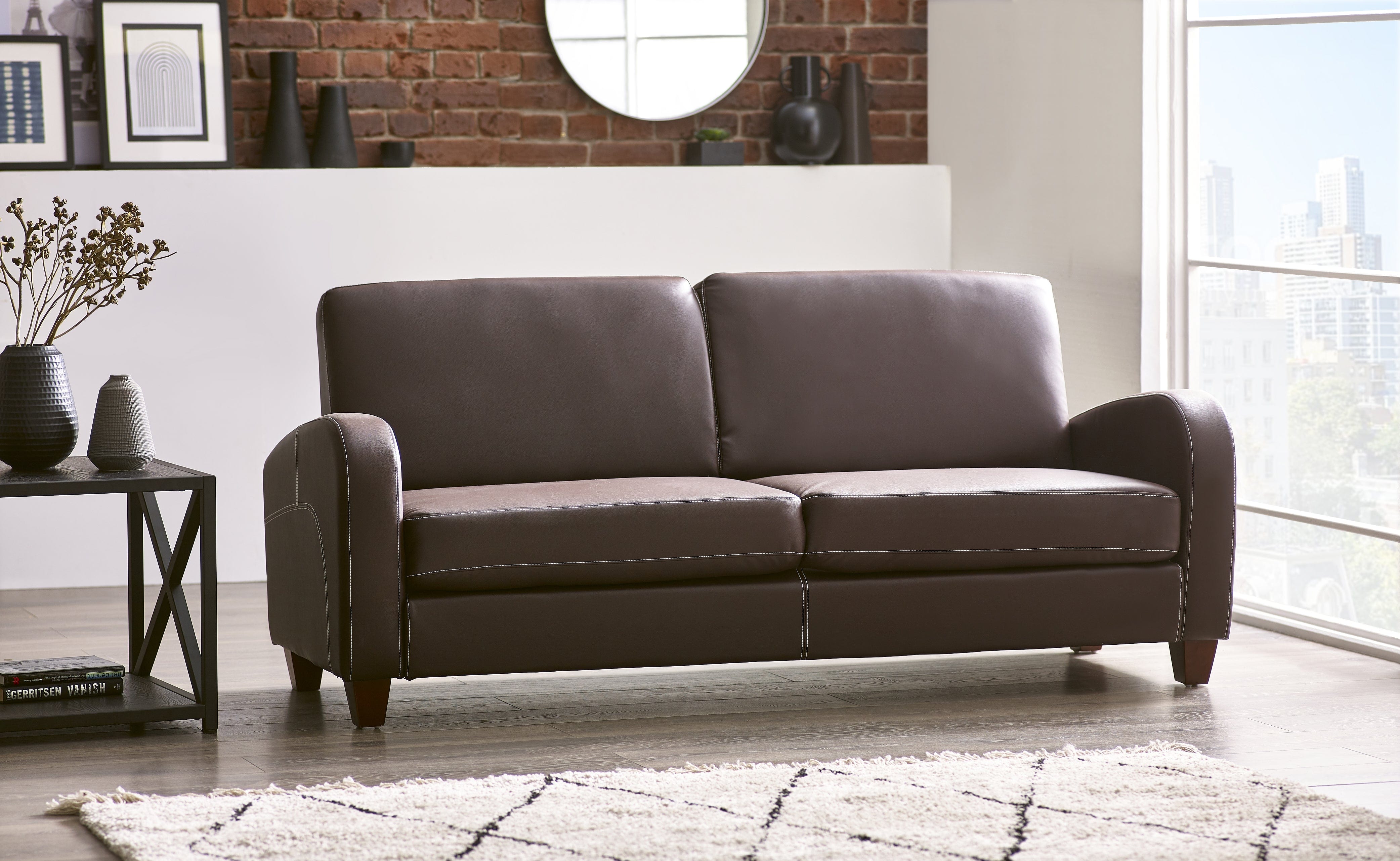 Vivo 3 Seater Sofa – Julian Bowen, view 3
