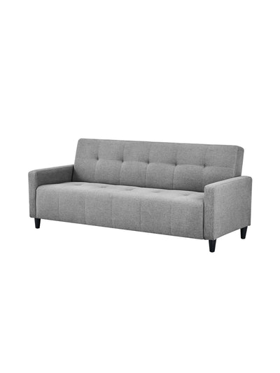 Alfie 3 Seater Grey Linen Storage Sofabed – Julian Bowen