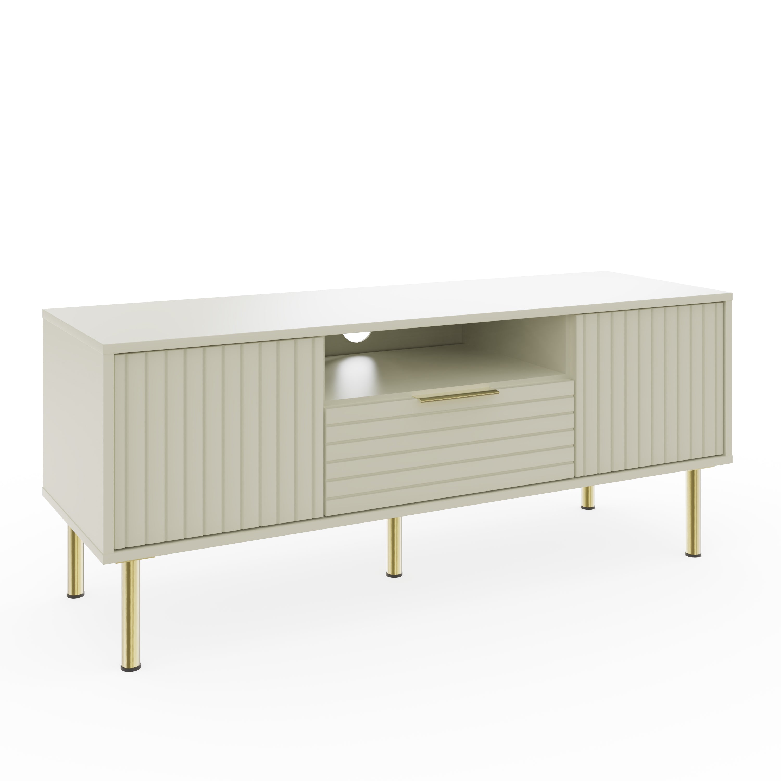 Nervata TV Unit Ivory – GFW
