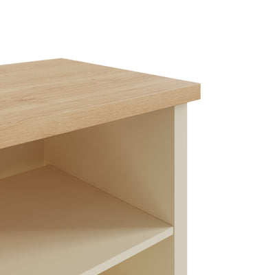 Lancaster Small TV Cabinet Cream – GFW, view 3