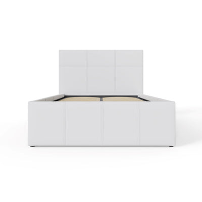 End Lift Ottoman Bed White – GFW, view 13